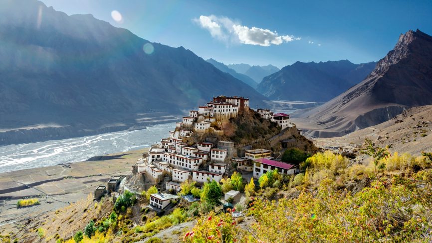 Kaza to Losar via Ki Monastery & Kibber Village (5-6 hrs drive)